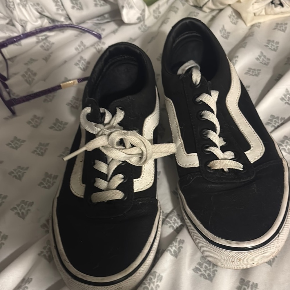 Black and White Sneakers